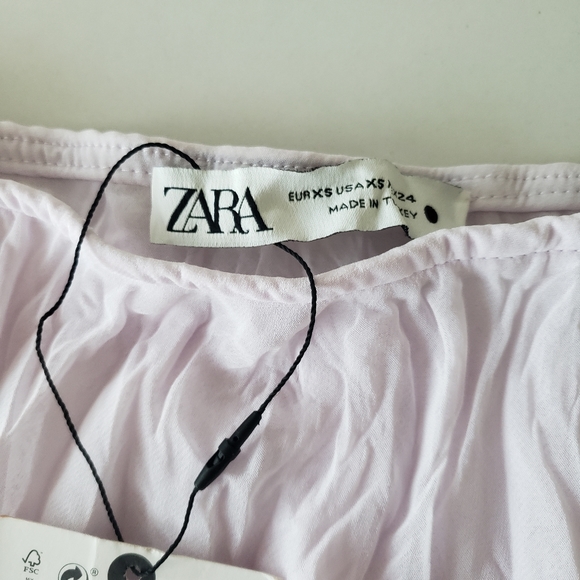 Zara High Waisted Long A-Line Skirt - Picture 13 of 13